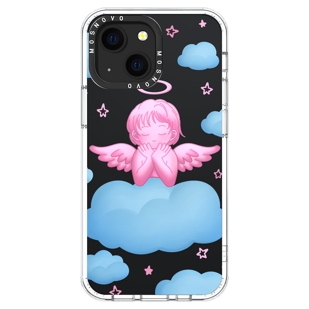 Pink Serenity Angel Phone Case - iPhone 13 Case