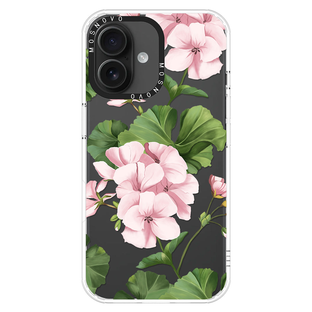 Geranium Phone Case - iPhone 16 Plus Case - MOSNOVO