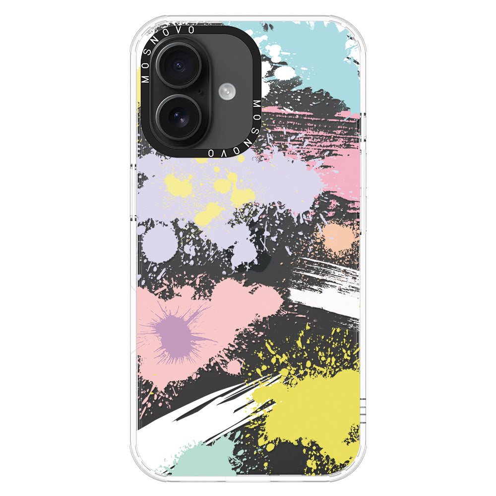 Splash Paint Phone Case - iPhone 16 Case - MOSNOVO