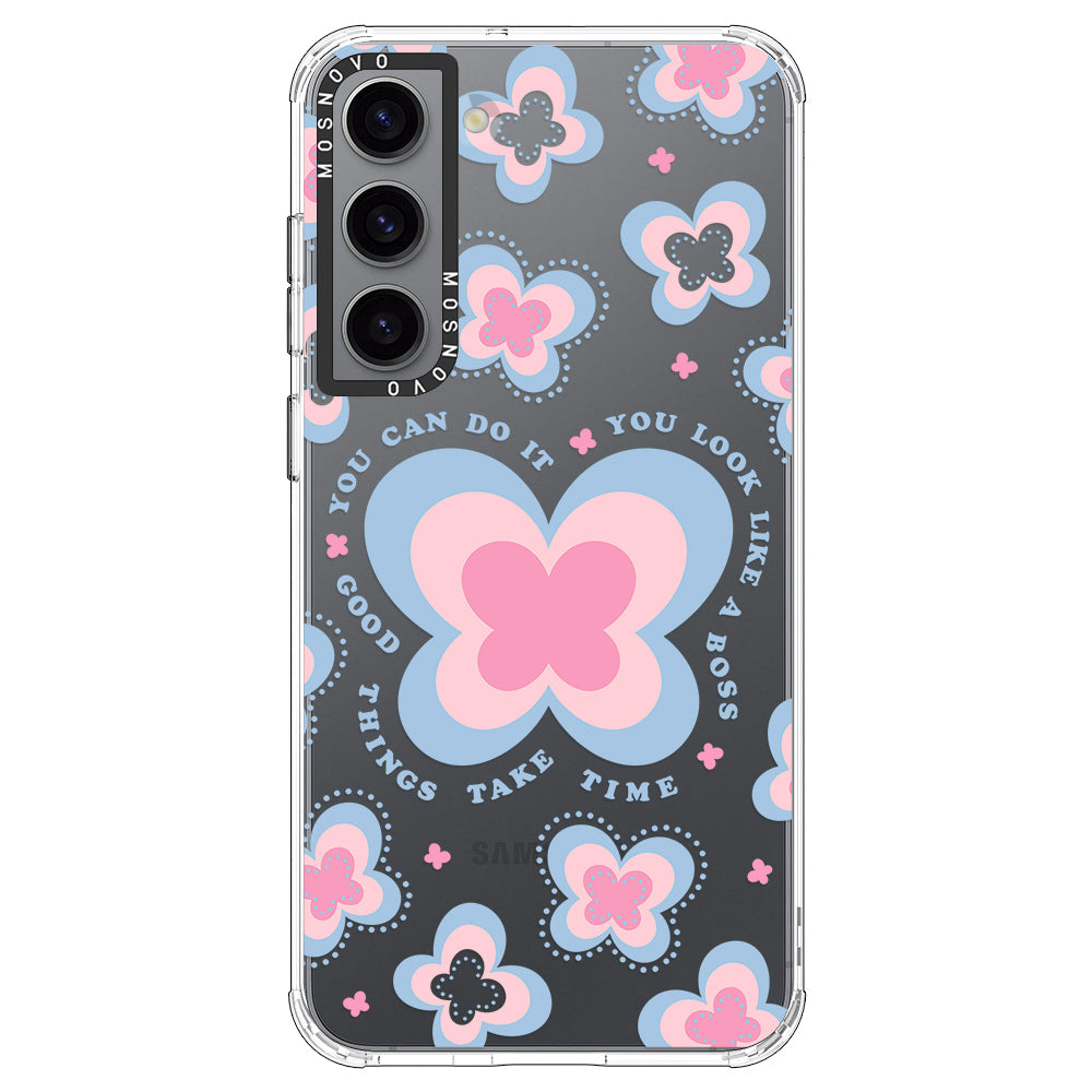 Blooming Butterflies Phone Case - Samsung Galaxy S23 Plus Case