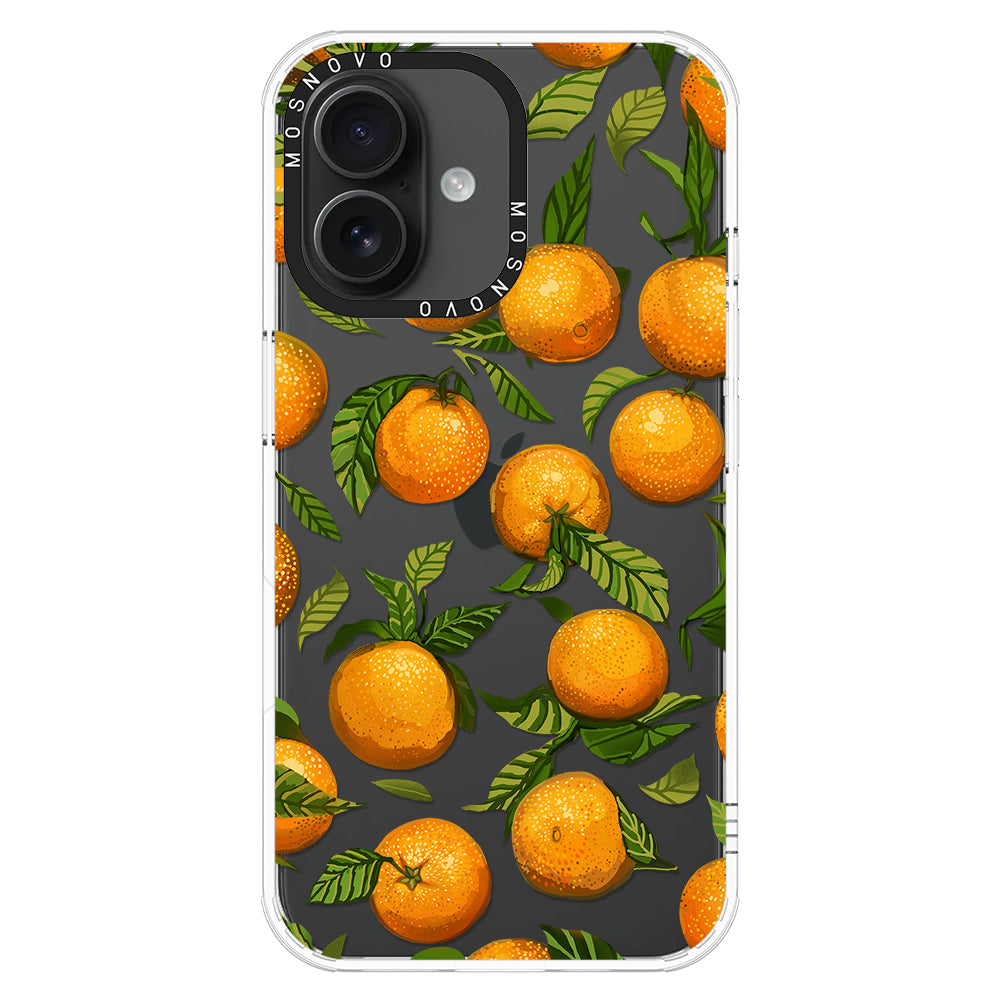 Tangerine Phone Case - iPhone 16 Case - MOSNOVO