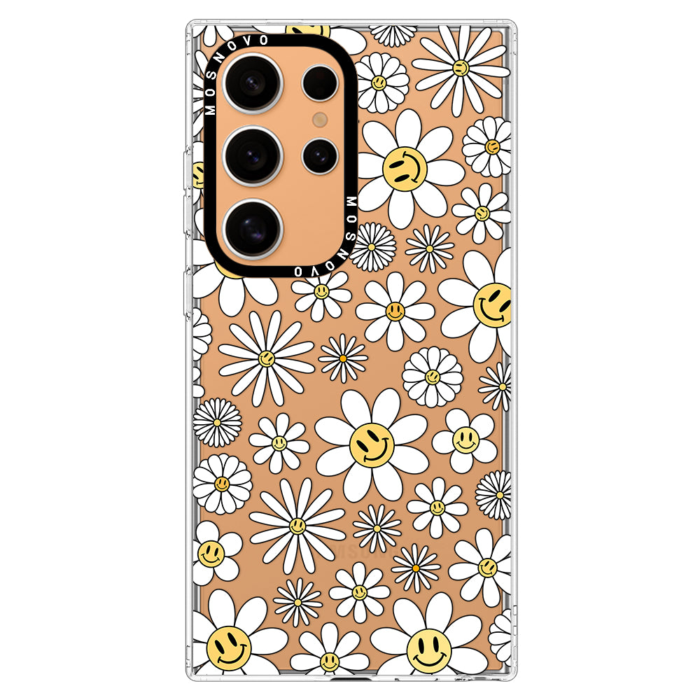 Happy Daisy Blooms Phone Case - Samsung Galaxy S24 Ultra Case