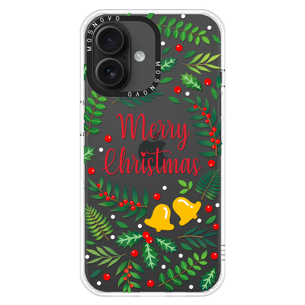 Merry Christmas Phone Case - iPhone 16 Case - MOSNOVO