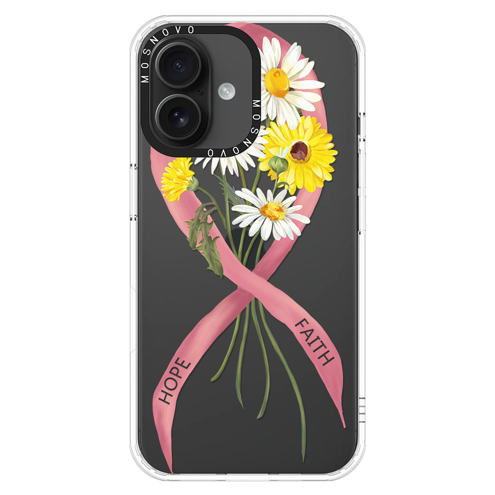 Breast Awareness Phone Case - iPhone 16 Case - MOSNOVO