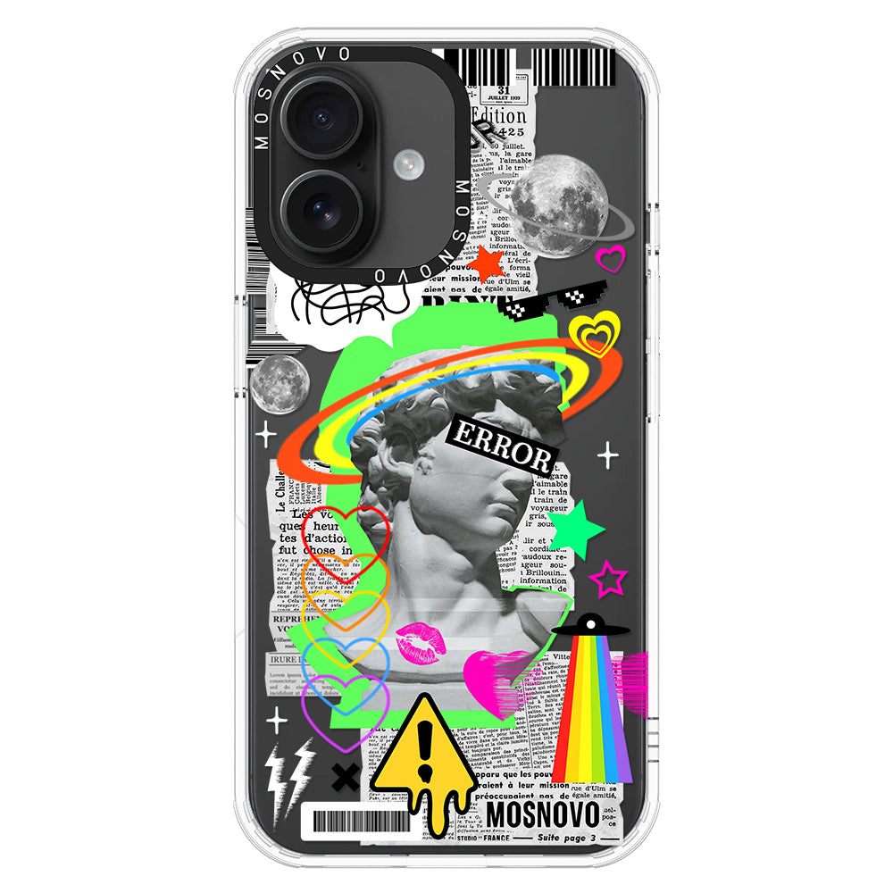 Error Statue Art Phone Case - iPhone 16 Plus Case - MOSNOVO