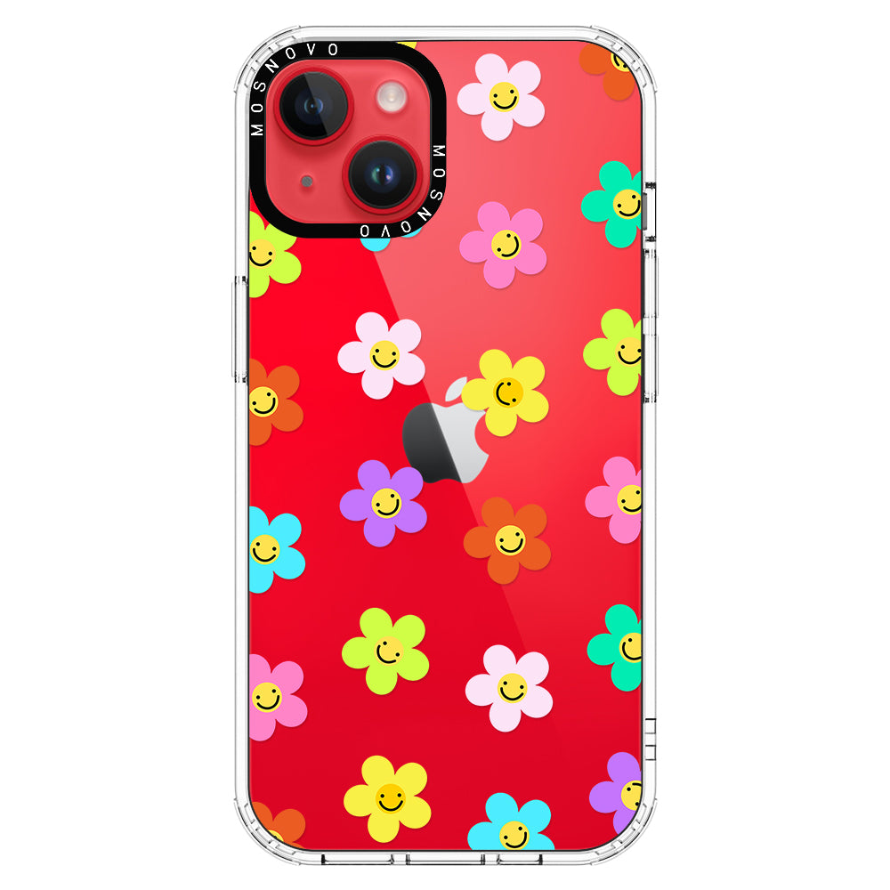 Smile Floral Phone Case - iPhone 14 Case