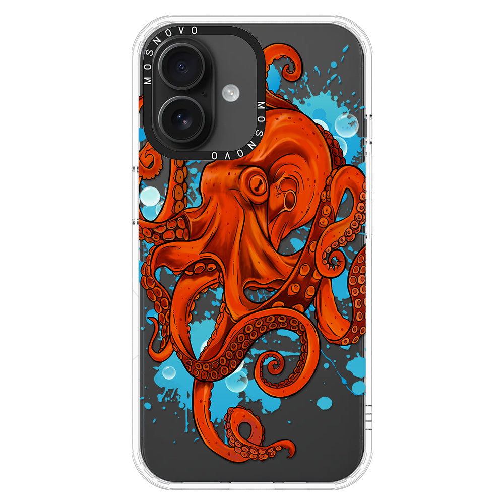 Octupus Phone Case - iPhone 16 Plus Case - MOSNOVO