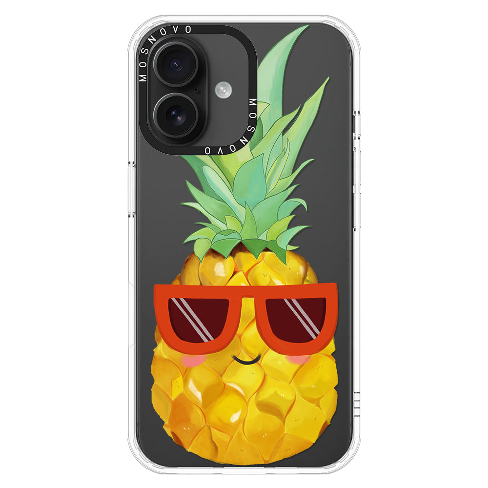 Cool Pineapple Phone Case - iPhone 16 Case - MOSNOVO