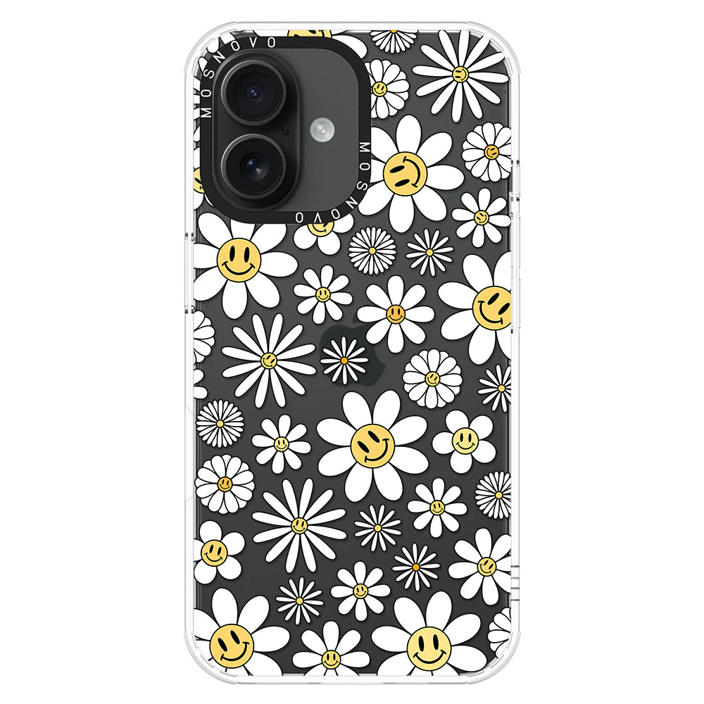 Happy Daisy Blooms Phone Case - iPhone 16 Plus Case