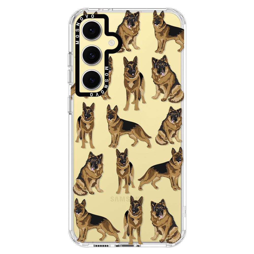 Shepherd Dog Phone Case - Samsung Galaxy S24 FE Case - MOSNOVO