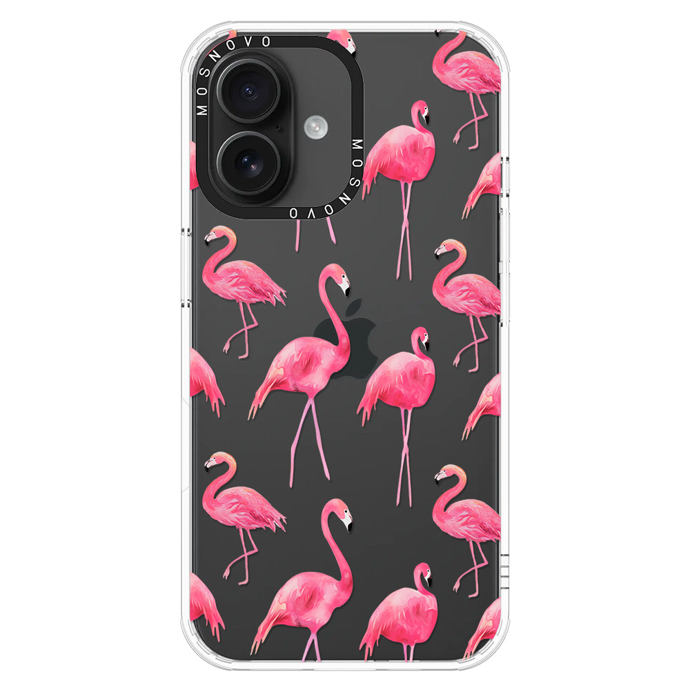 Flamingo Phone Case - iPhone 16 Case - MOSNOVO