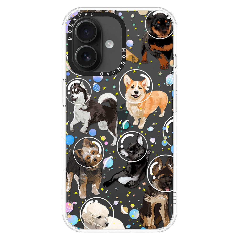 Space Dog Phone Case - iPhone 16 Case - MOSNOVO