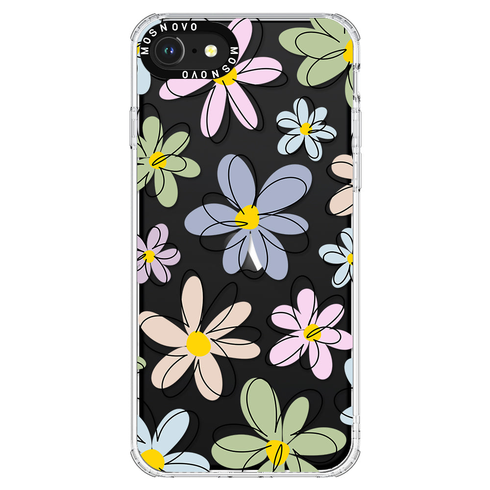 Linear Blooms Phone Case - iPhone SE 2022 Case