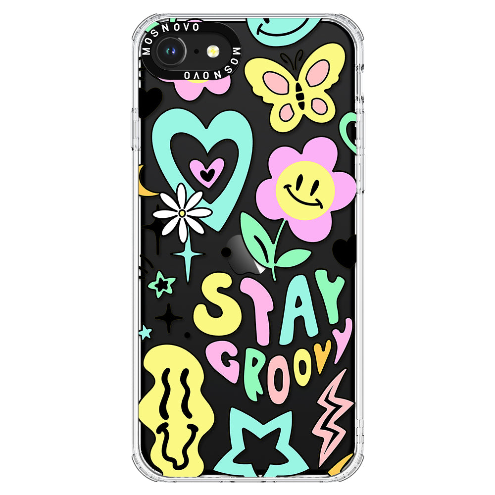 Stay Groovy Phone Case - iPhone SE 2022 Case