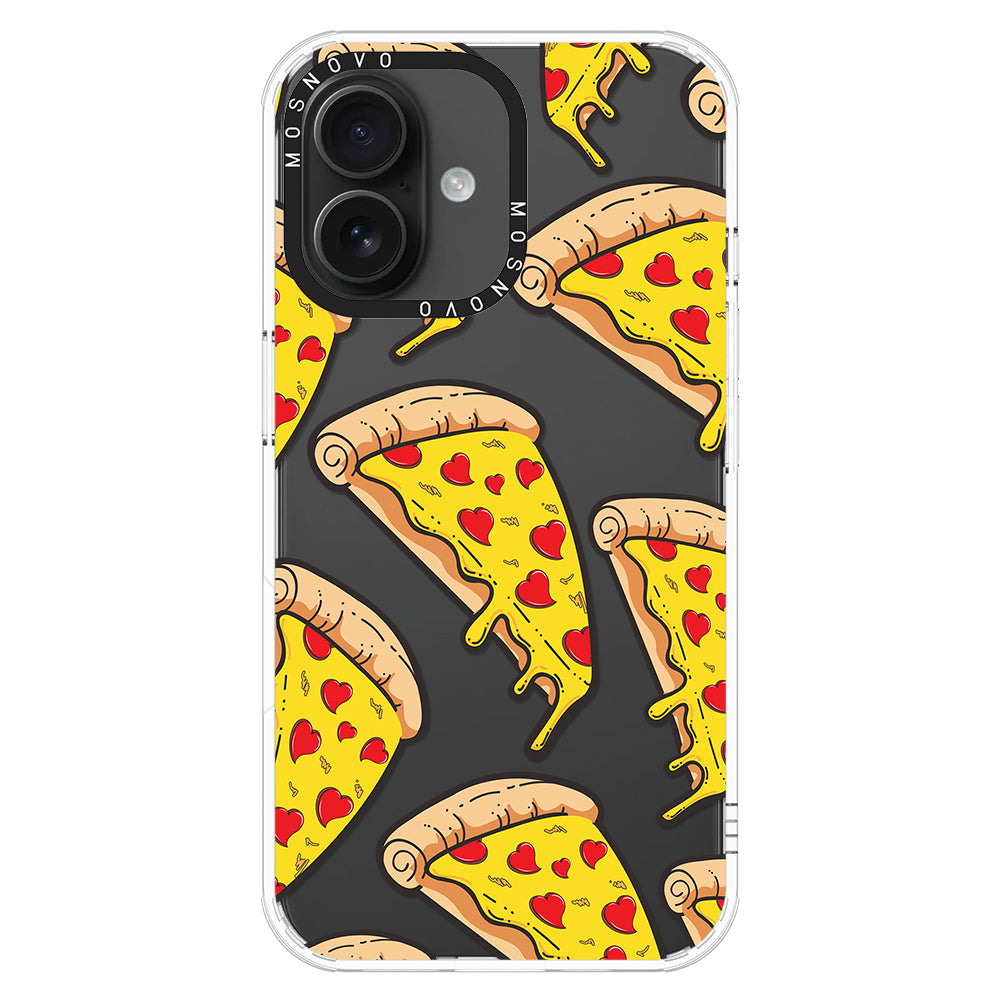 Pizza Phone Case - iPhone 16 Plus Case - MOSNOVO