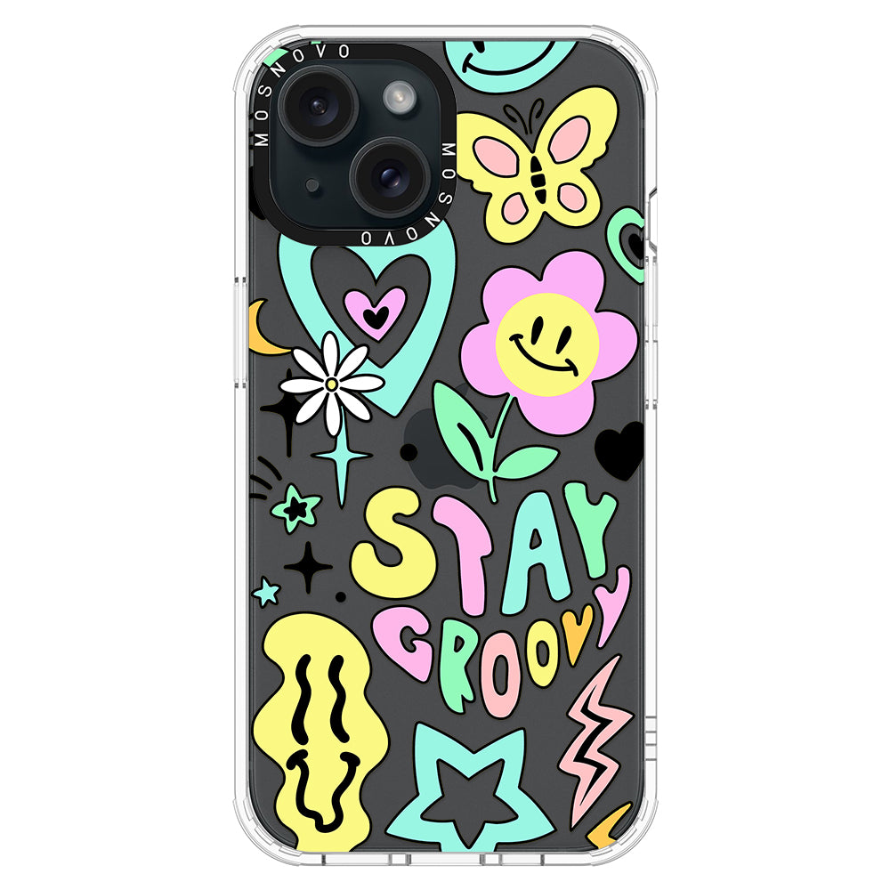 Stay Groovy Phone Case - iPhone 15 Case