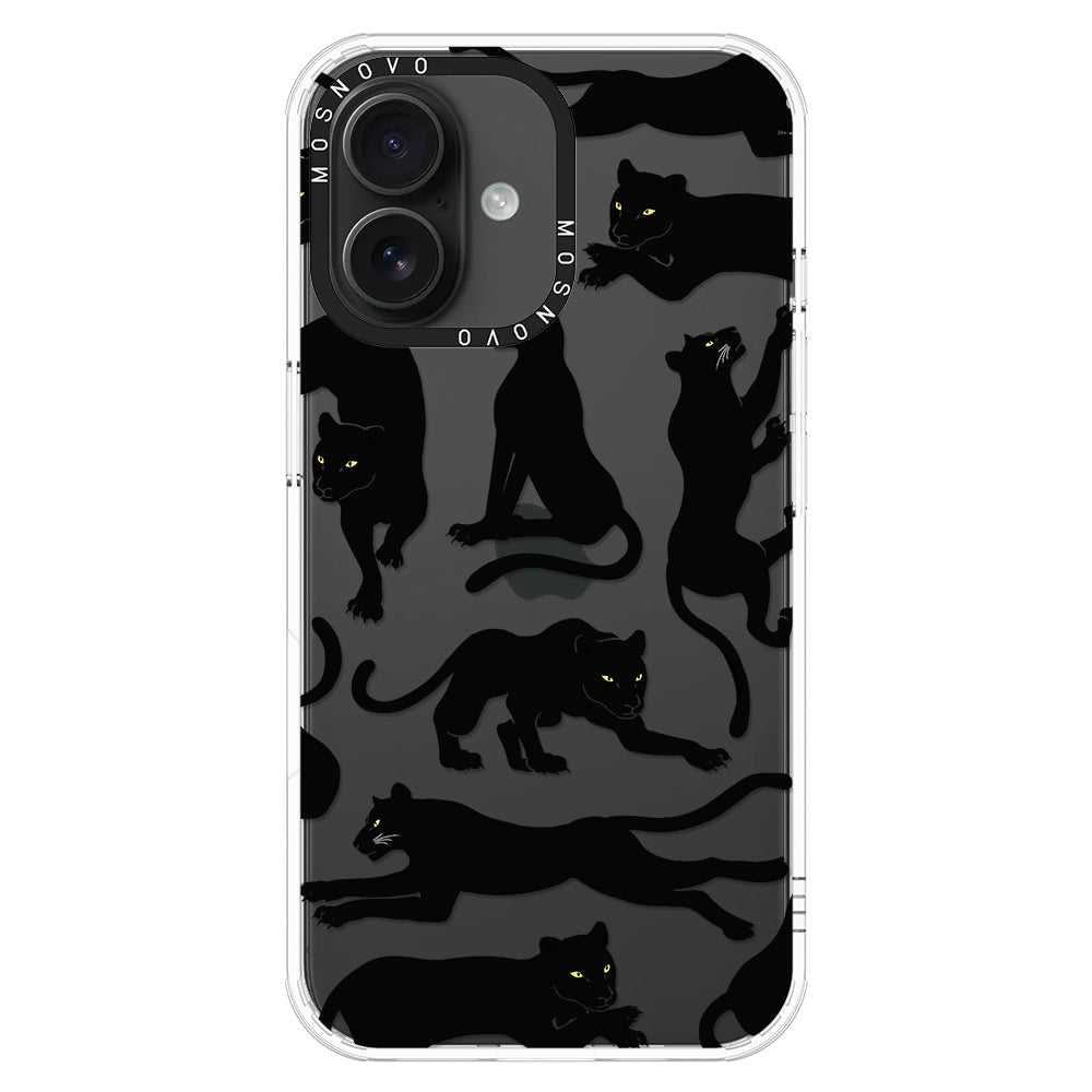 Black Panther Phone Case - iPhone 16 Plus Case - MOSNOVO