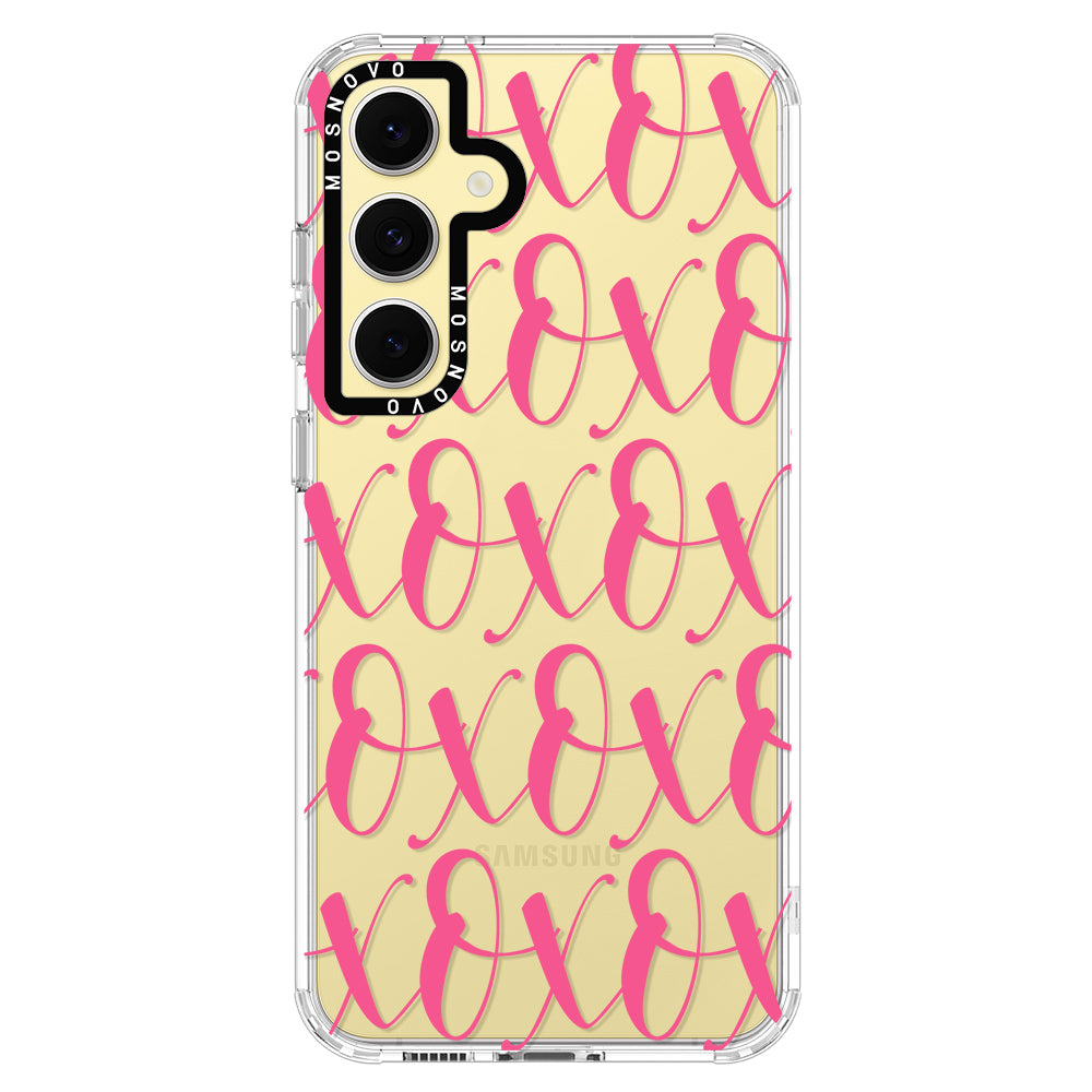 XOXO Phone Case - Samsung Galaxy S24 FE Case - MOSNOVO