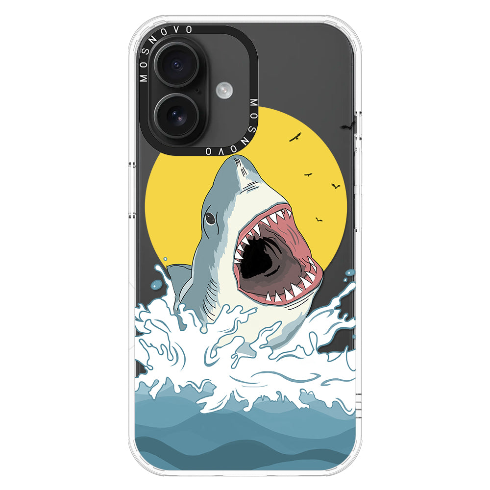 Shark Phone Case - iPhone 16 Plus Case - MOSNOVO