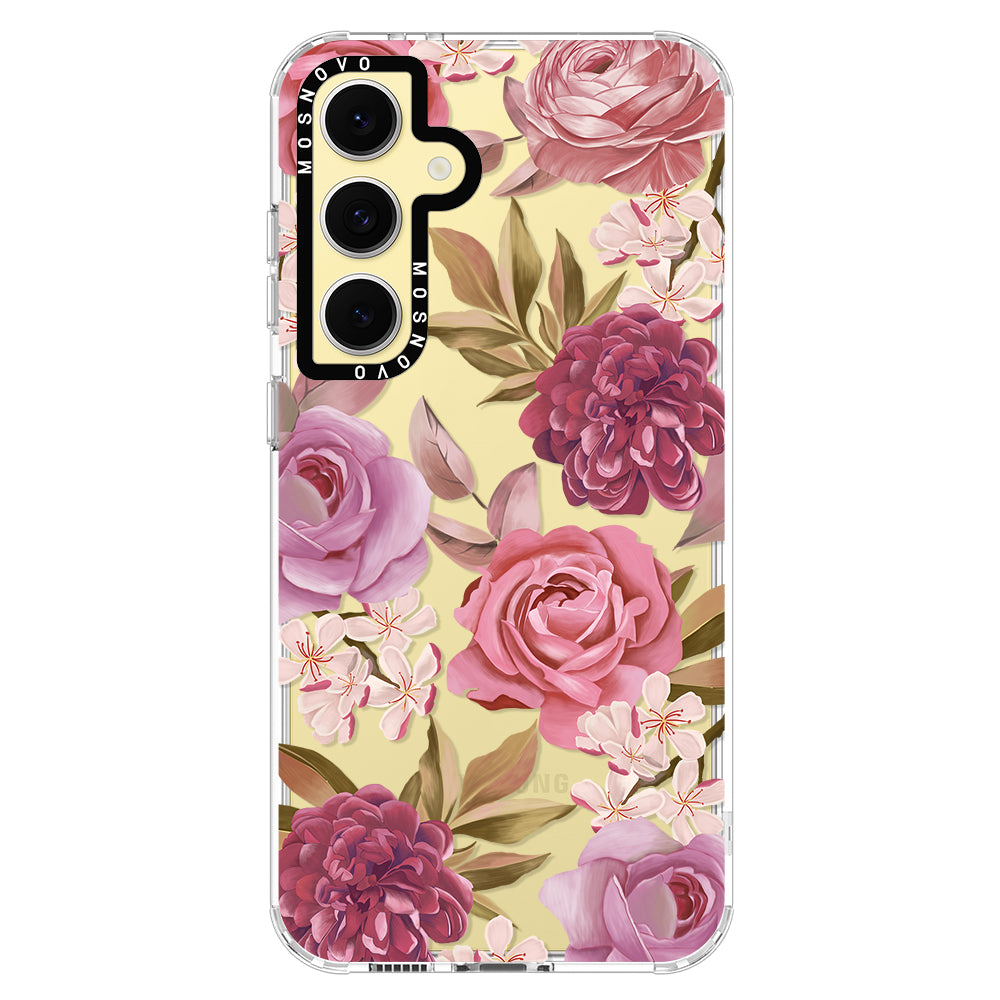 Blossom Flowe Floral Phone Case - Samsung Galaxy S24 FE Case - MOSNOVO