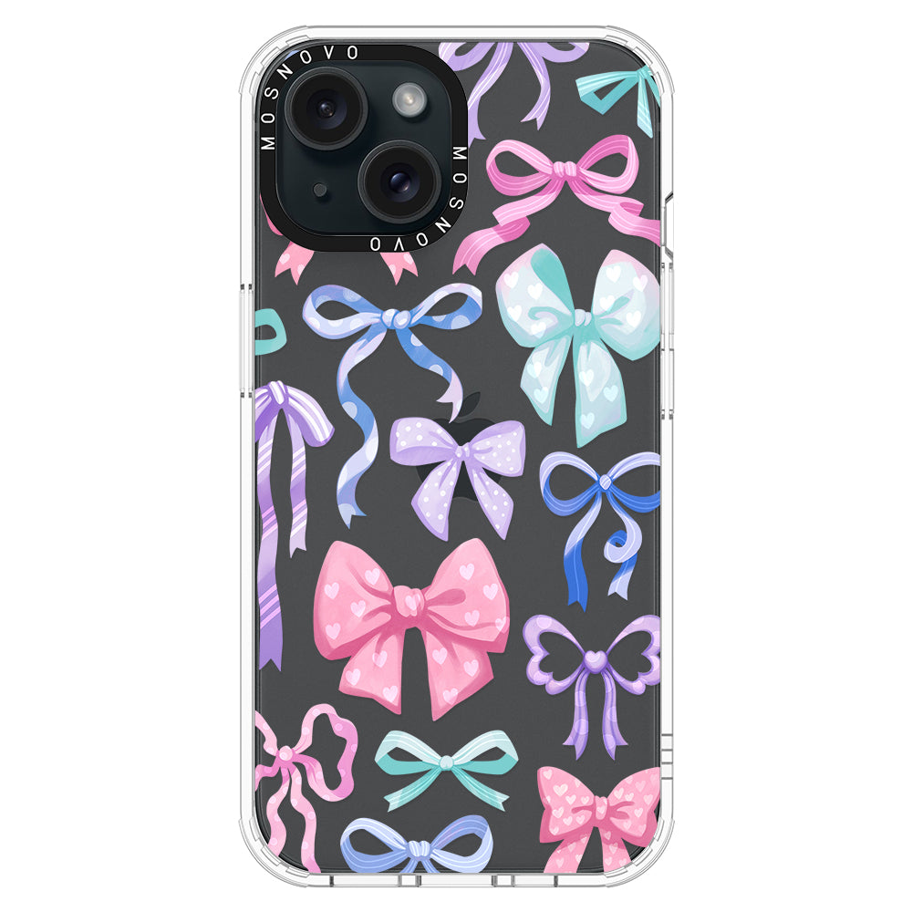 Bows Phone Case - iPhone 15 Plus Case