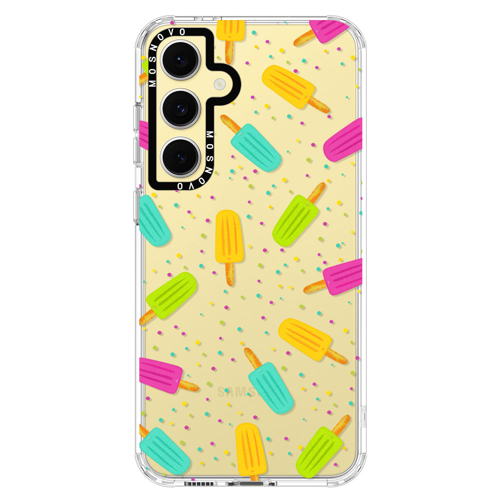 Rainbow Ice Pop Phone Case - Samsung Galaxy S24 FE Case - MOSNOVO