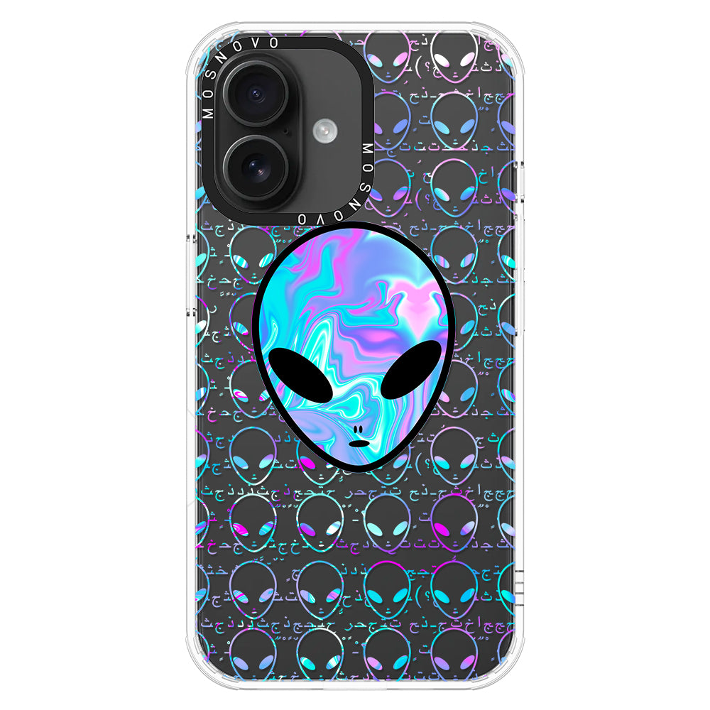 Space Alien Phone Case - iPhone 16 Case - MOSNOVO