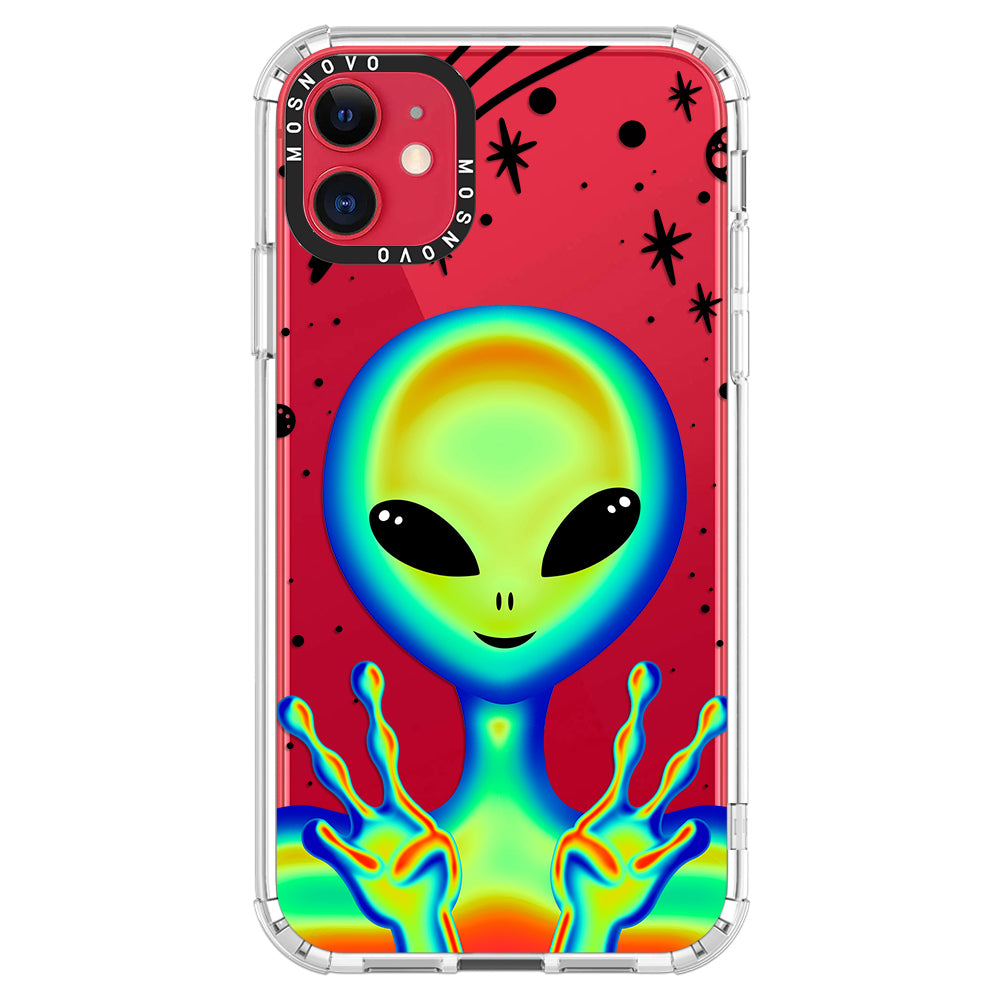 Alien Piece Phone Case - iPhone 11 Case