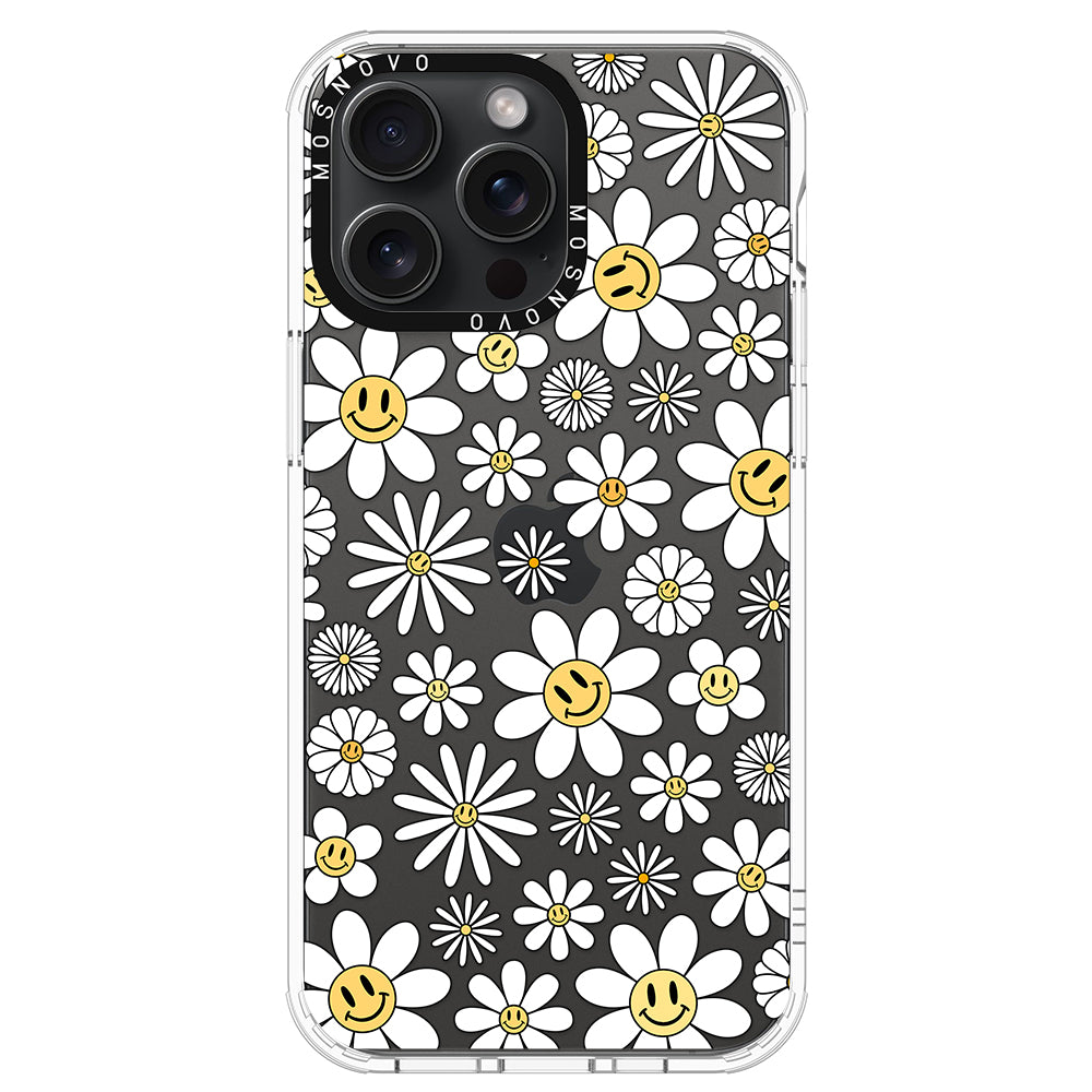 Happy Daisy Blooms Phone Case - iPhone 15 Pro Max Case