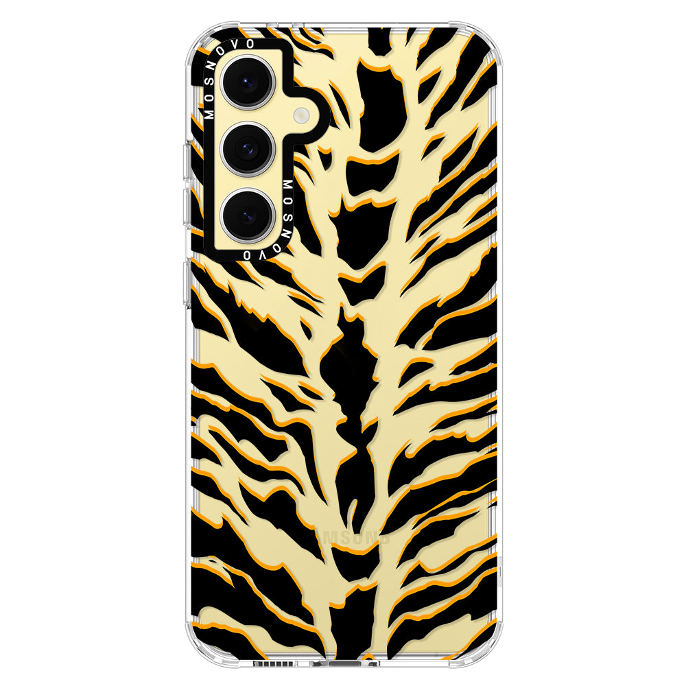 Tiger Print Phone Case - Samsung Galaxy S24 FE Case - MOSNOVO