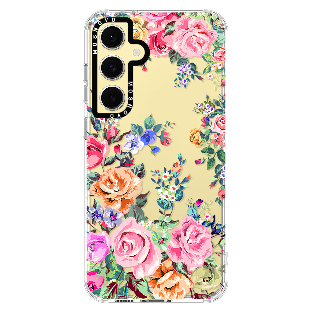 Flower Garden Phone Case - Samsung Galaxy S24 FE Case - MOSNOVO