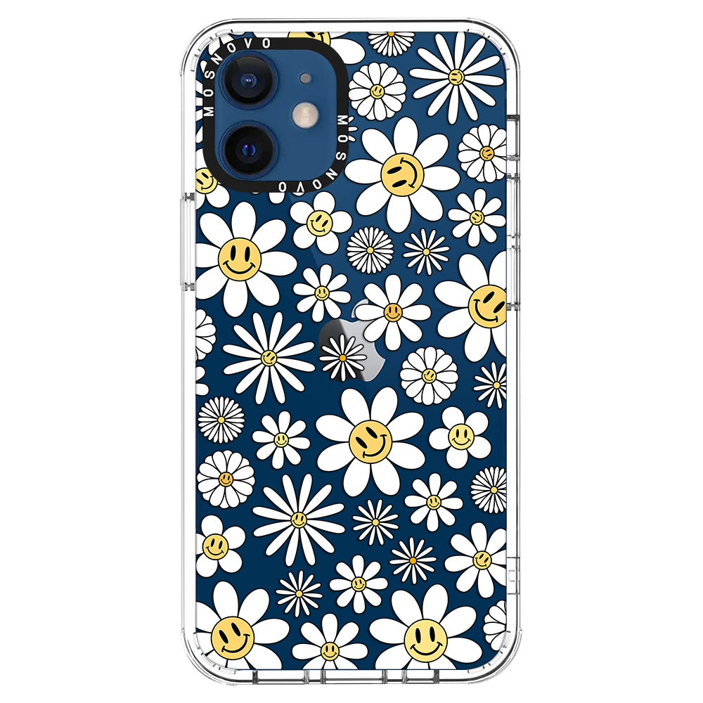 Happy Daisy Blooms Phone Case - iPhone 12 Case