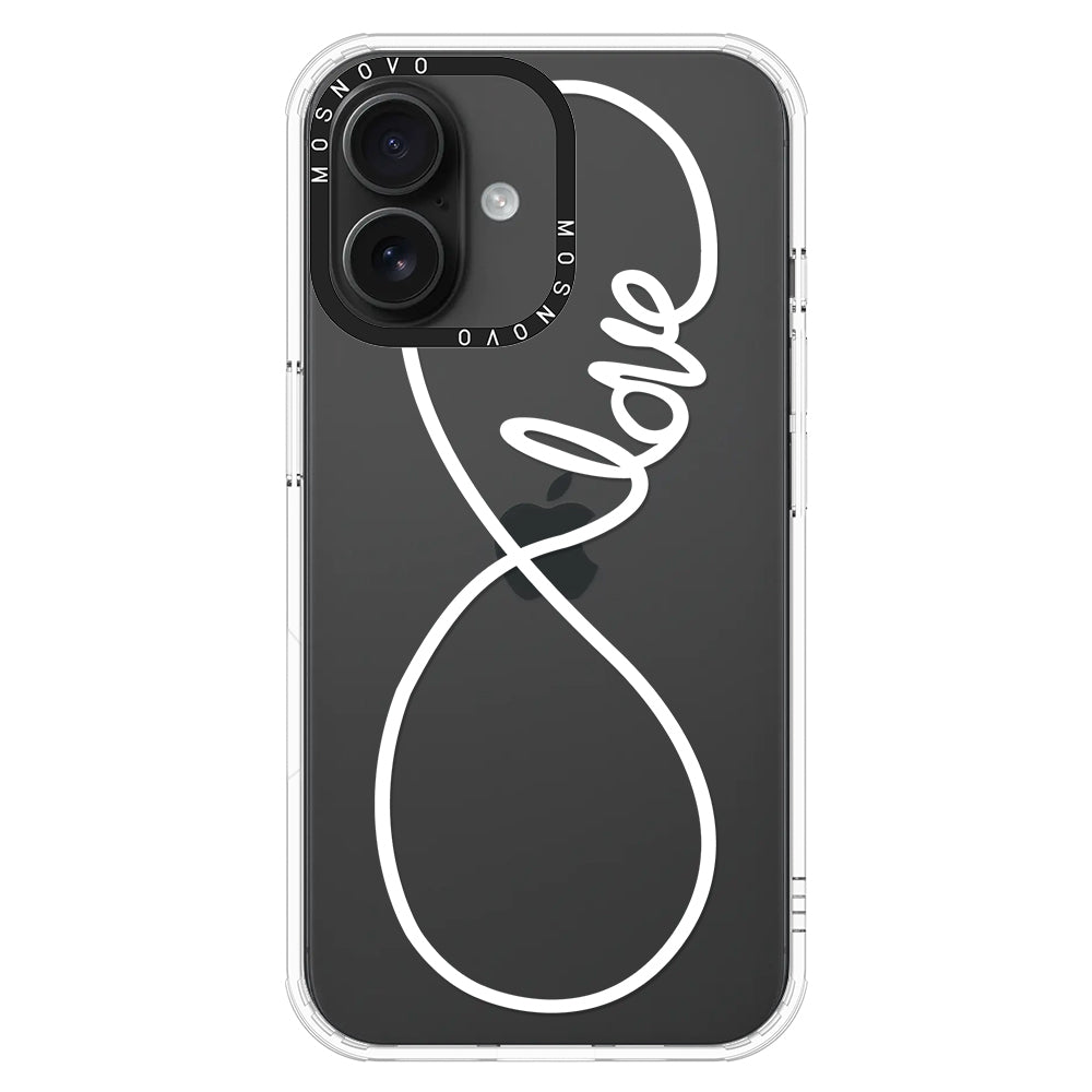 Infinity Love Phone Case - iPhone 16 Case - MOSNOVO