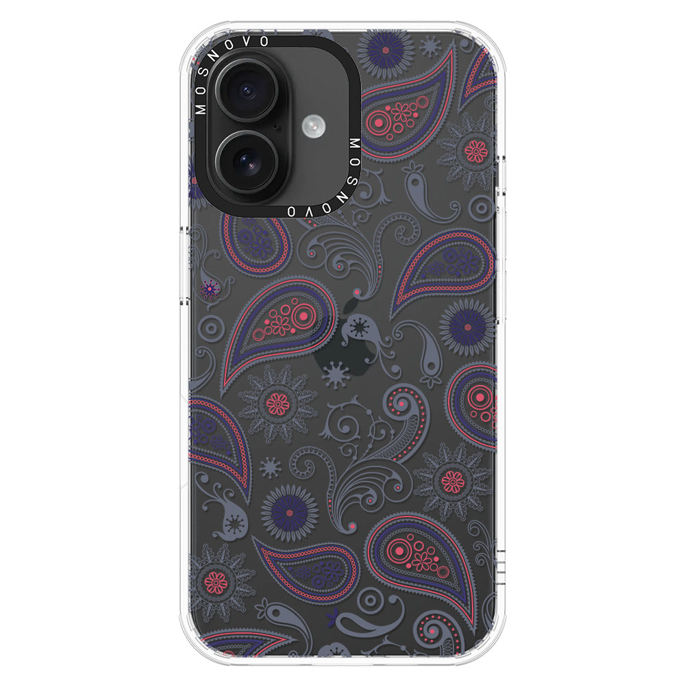 Paisley Phone Case - iPhone 16 Case - MOSNOVO