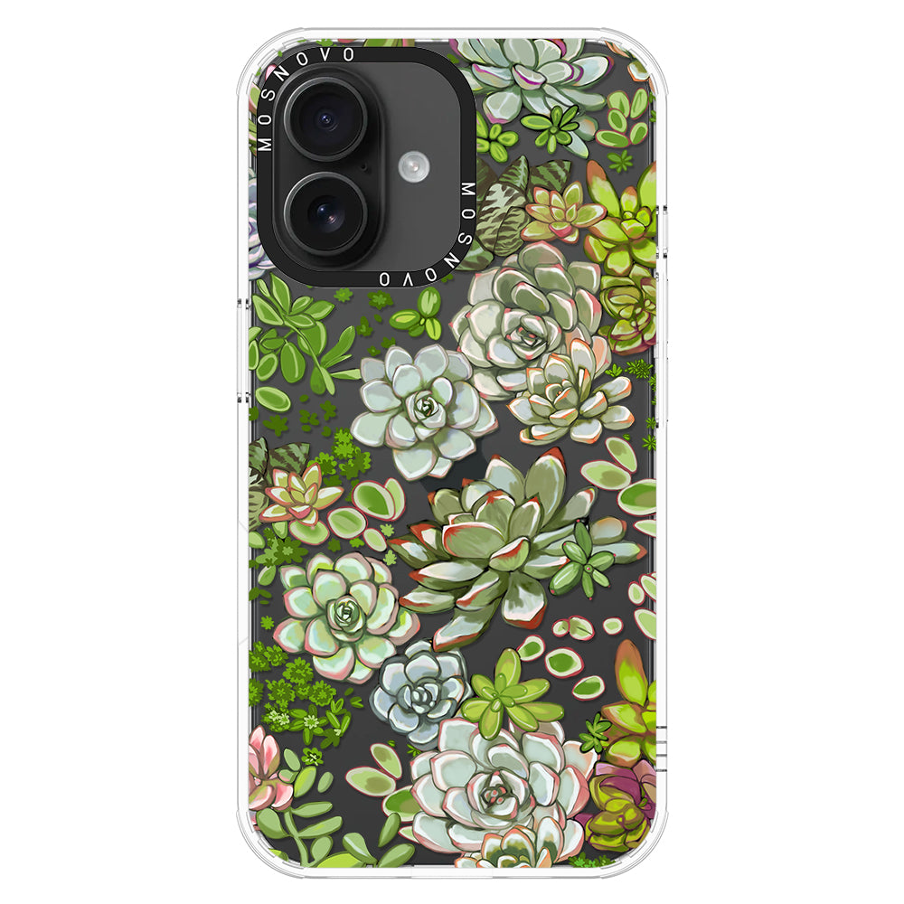 Succulent Phone Case - iPhone 16 Case - MOSNOVO