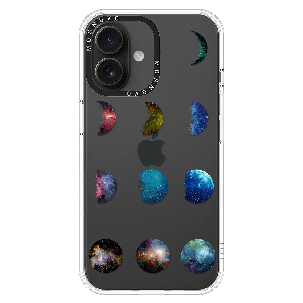 Moon Phase Phone Case - iPhone 16 Plus Case - MOSNOVO