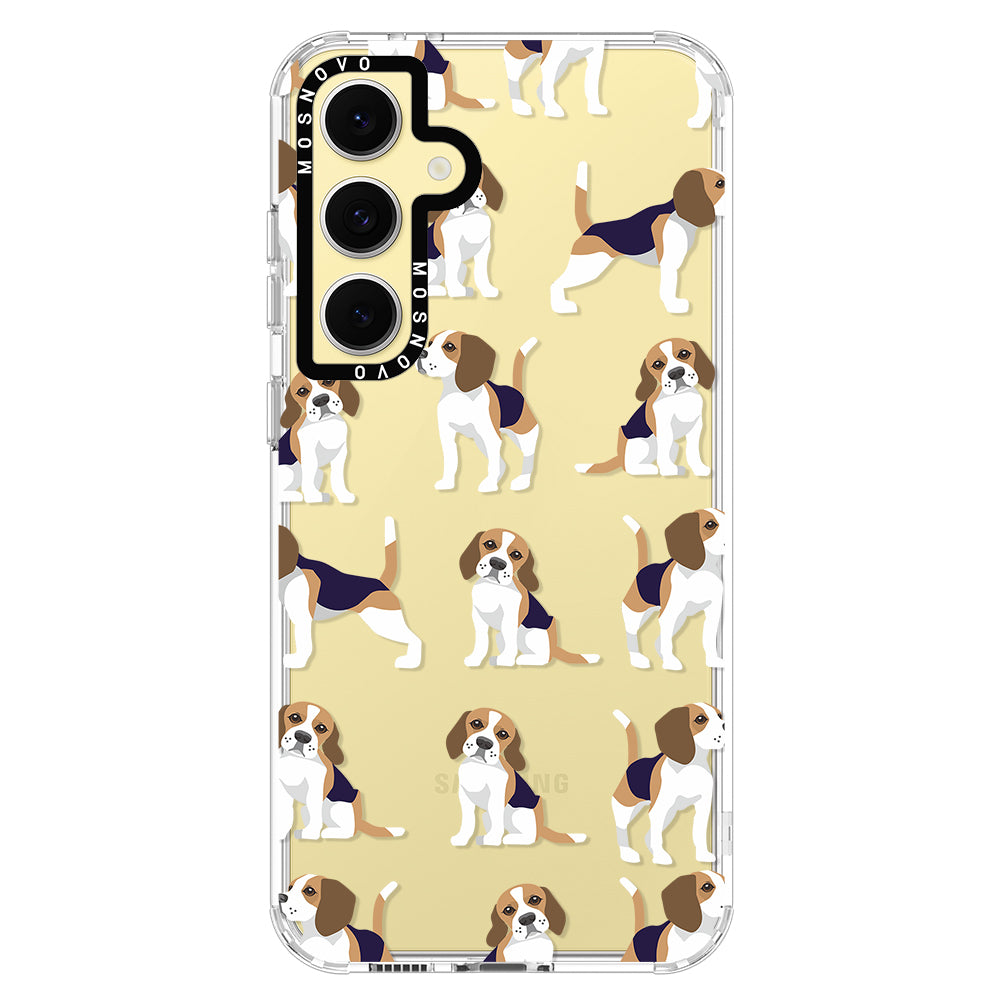 Cute Beagles Phone Case - Samsung Galaxy S24 FE Case - MOSNOVO