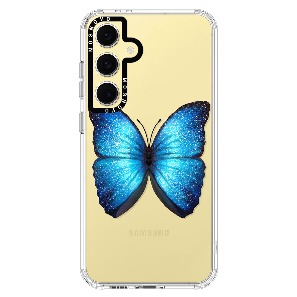 Shimmering Butterfly Phone Case - Samsung Galaxy S24 FE Case - MOSNOVO