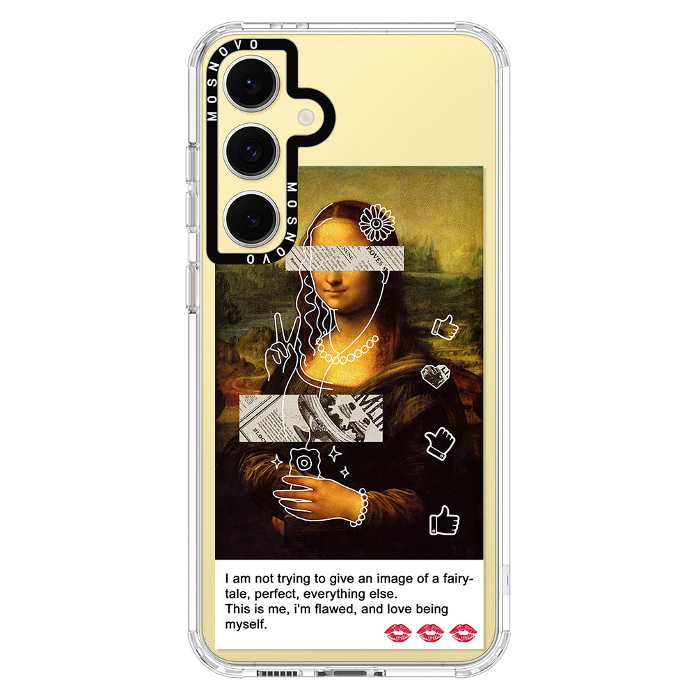 Selfie Artwork Phone Case - Samsung Galaxy S24 FE Case - MOSNOVO