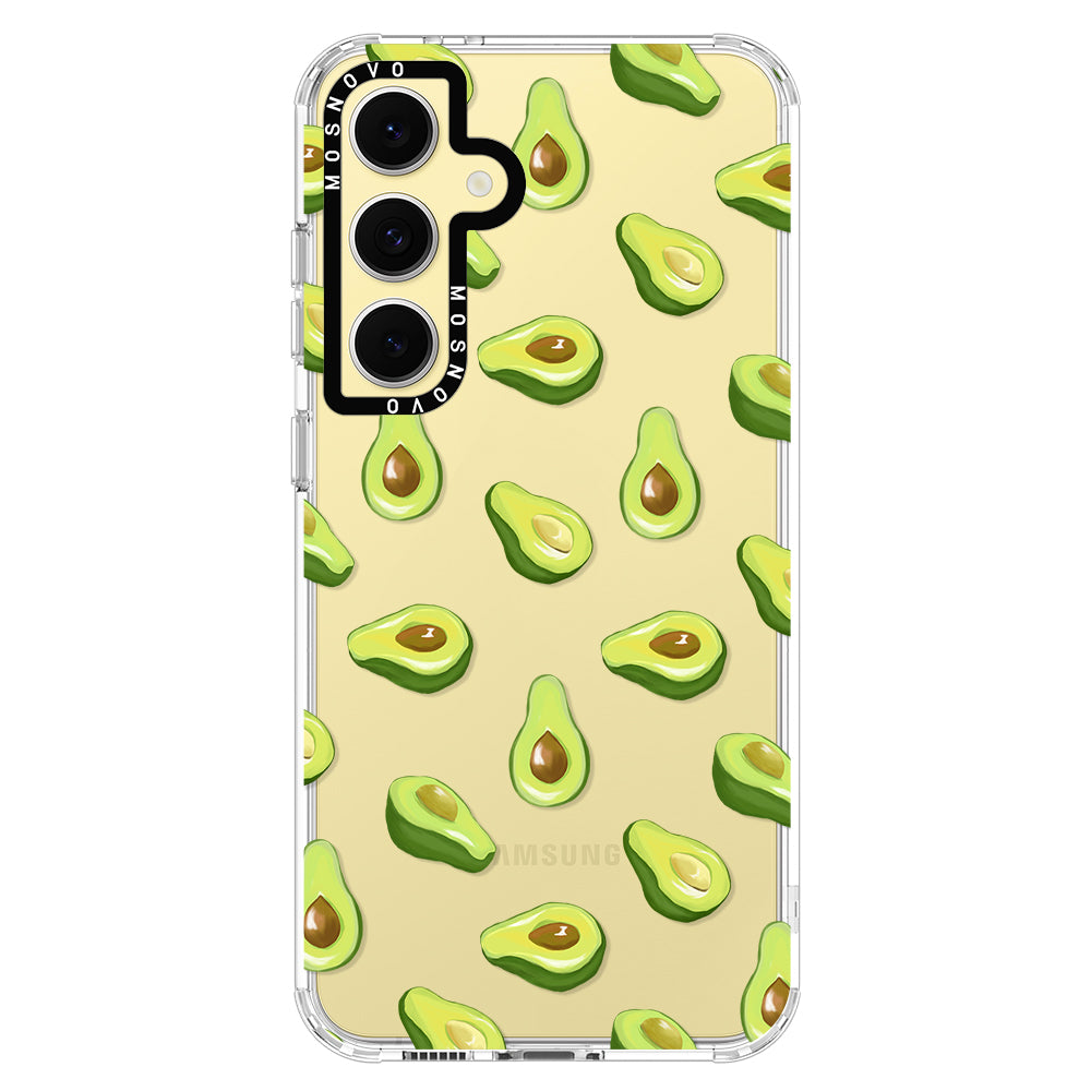 Fleshy Avocado Phone Case - Samsung Galaxy S24 FE Case - MOSNOVO