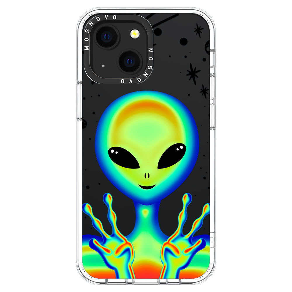 Alien Piece Phone Case - iPhone 13 Case