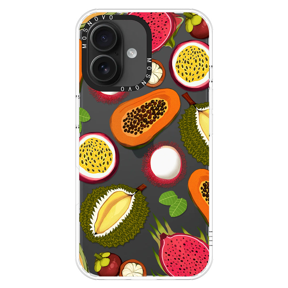 Tropical Fruit Phone Case - iPhone 16 Case - MOSNOVO