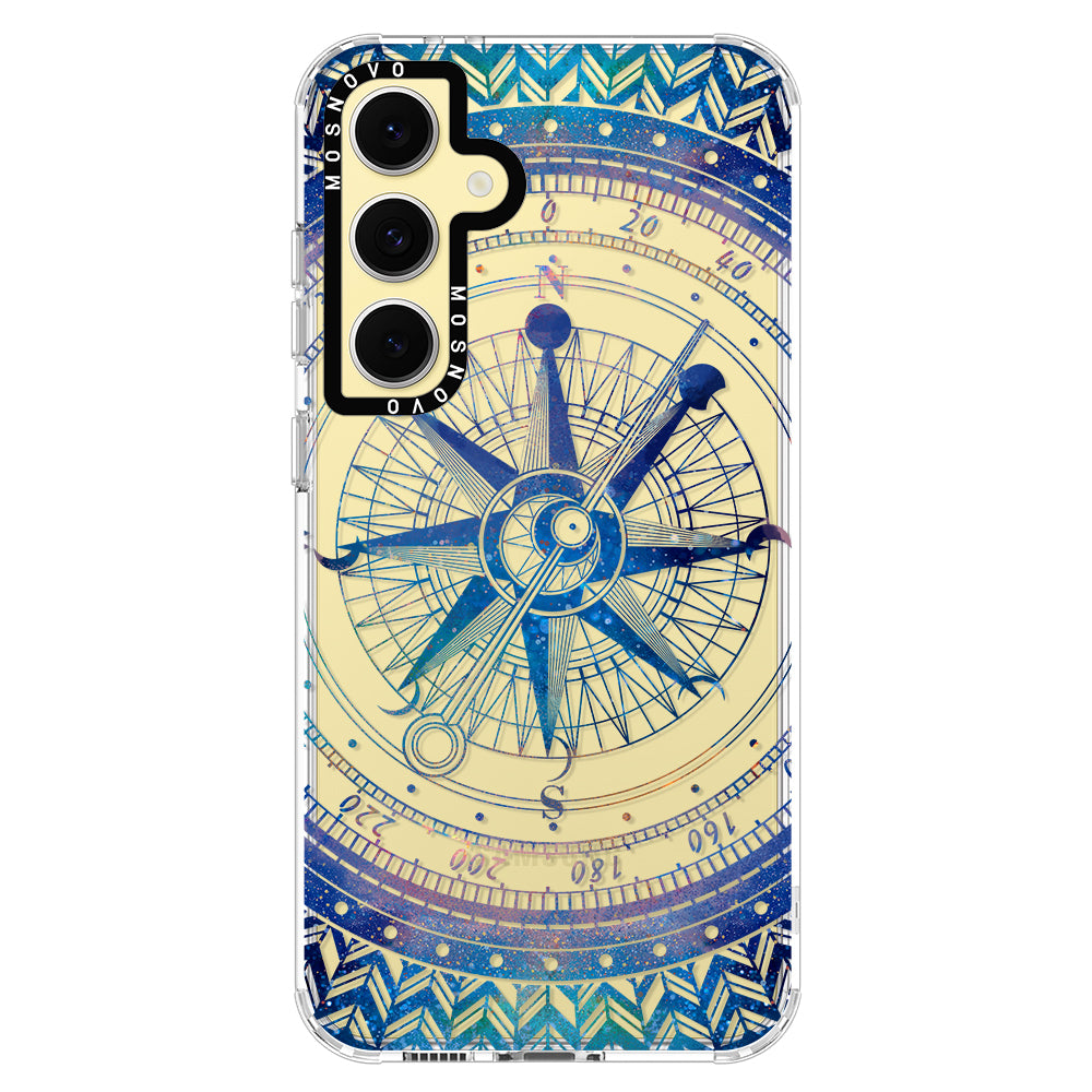 Galaxy Compass Phone Case - Samsung Galaxy S24 FE Case - MOSNOVO