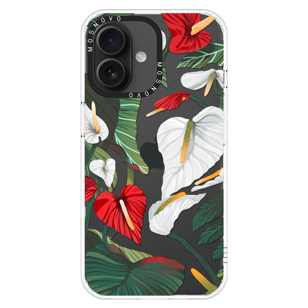 Anthurium Phone Case - iPhone 16 Plus Case - MOSNOVO