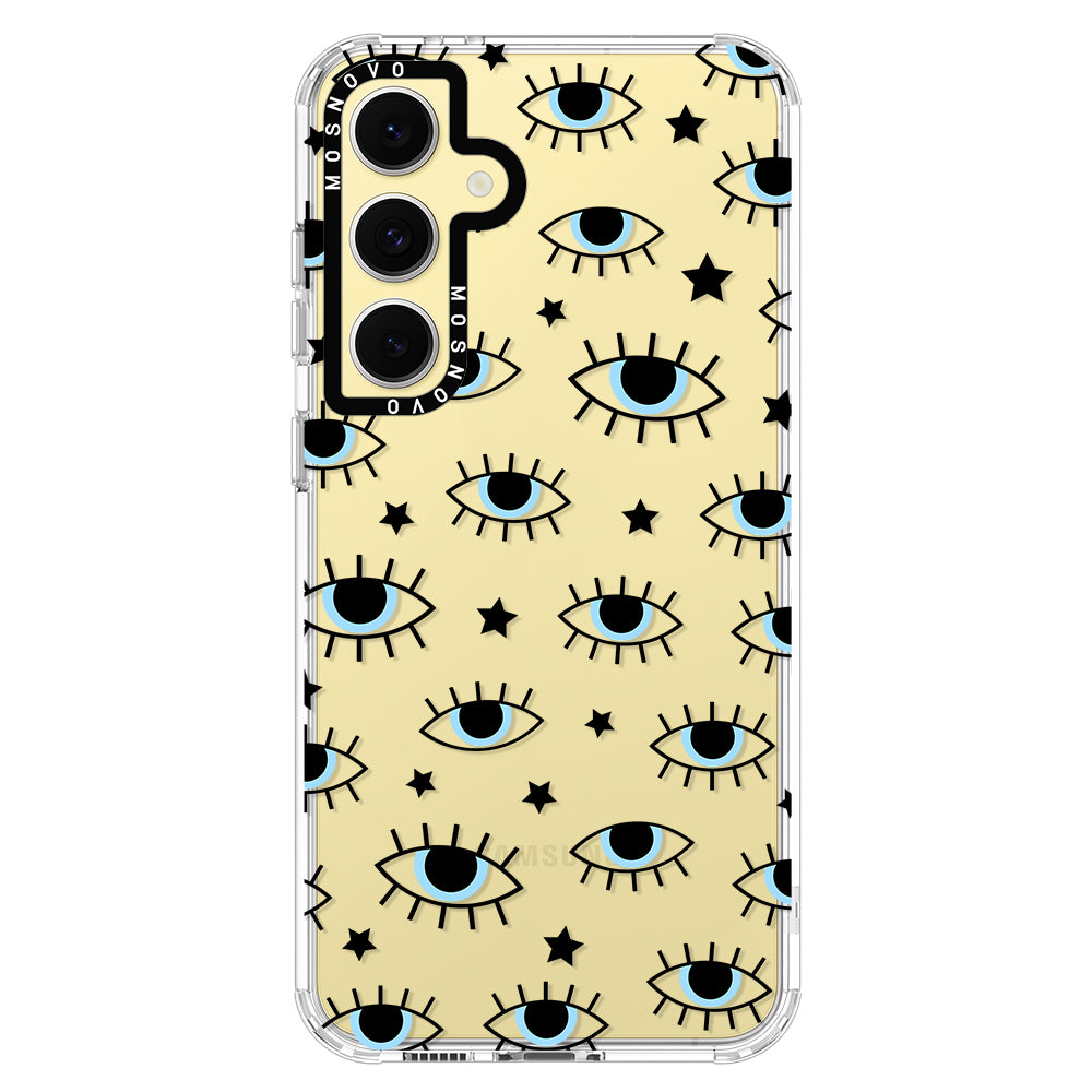 Hippie Eye Phone Case - Samsung Galaxy S24 FE Case - MOSNOVO