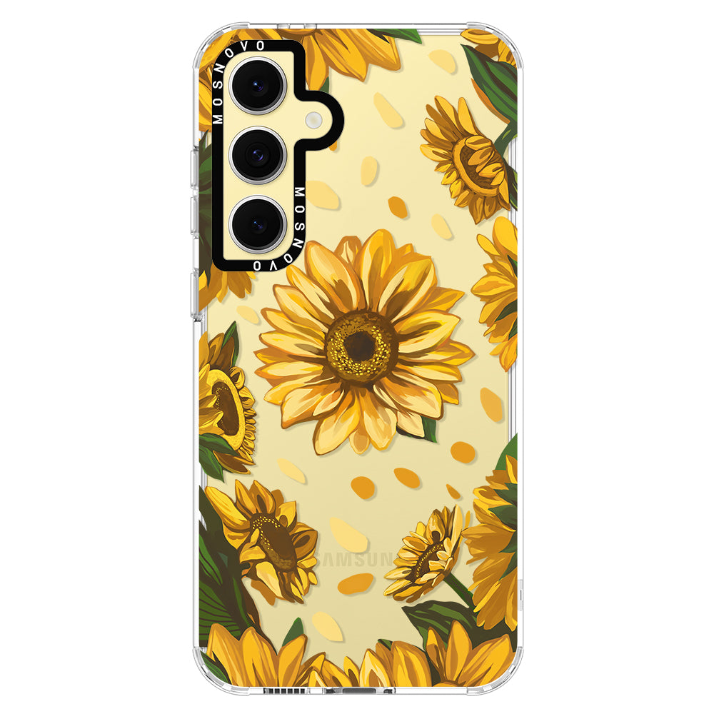 Sunflower Garden Phone Case - Samsung Galaxy S24 FE Case - MOSNOVO