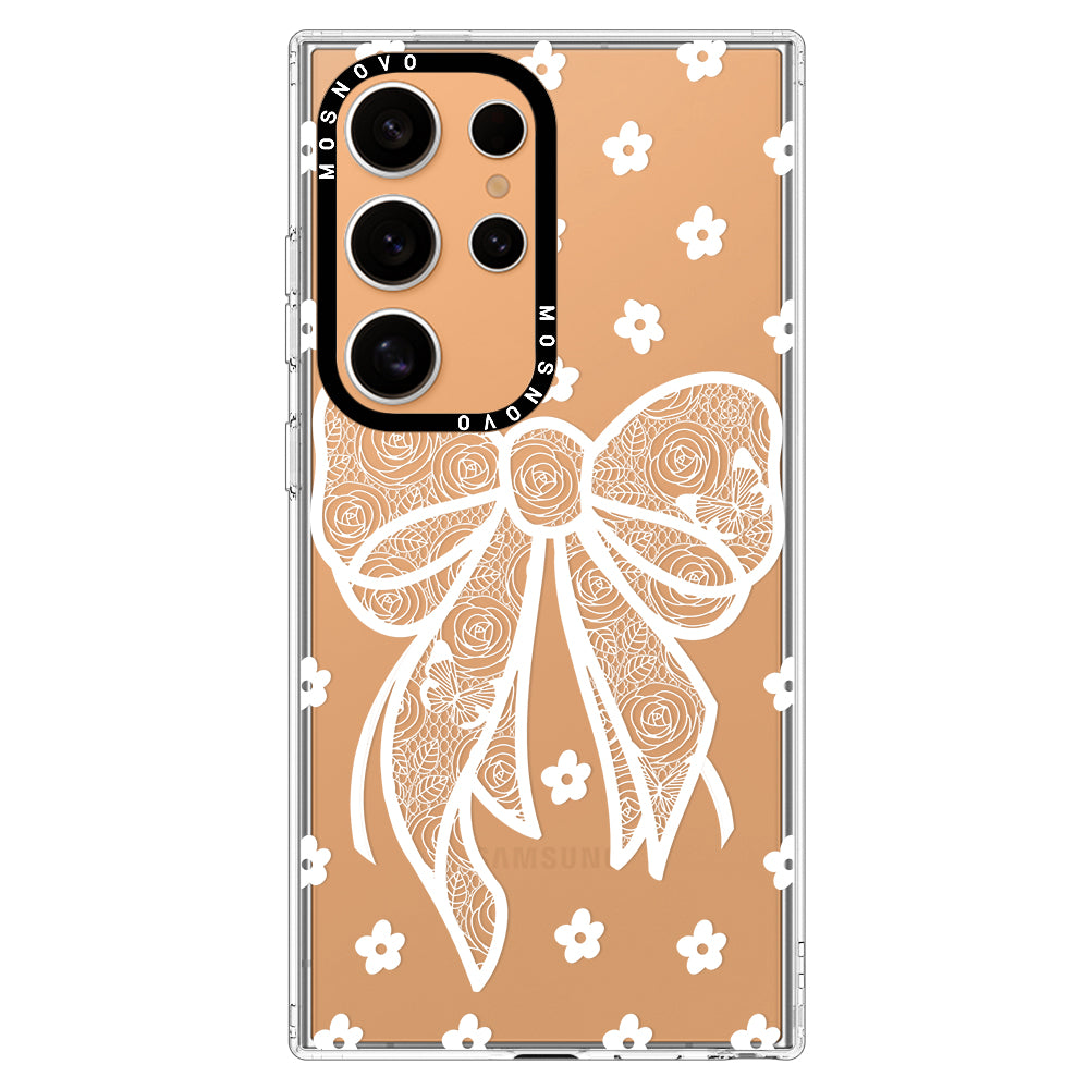 Lacey Bow Phone Case - Samsung Galaxy S24 Ultra Case