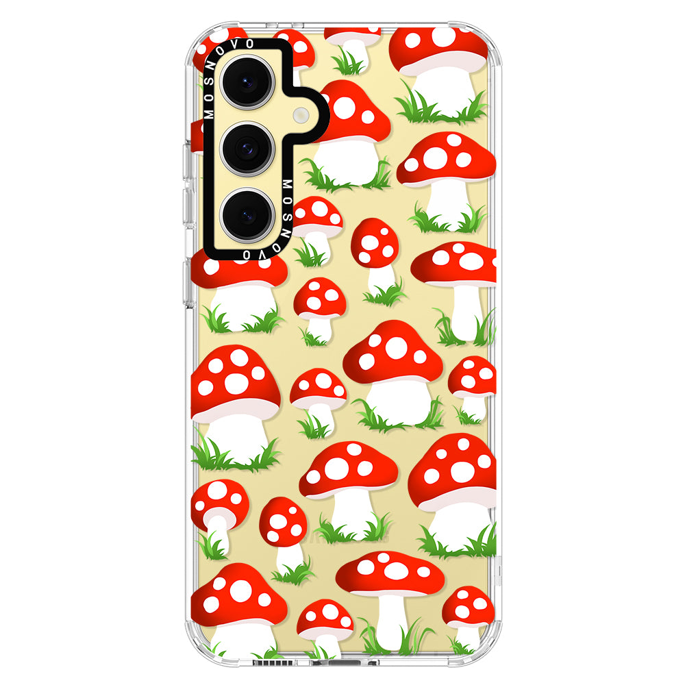 Cute Mushroom Phone Case - Samsung Galaxy S24 FE Case - MOSNOVO