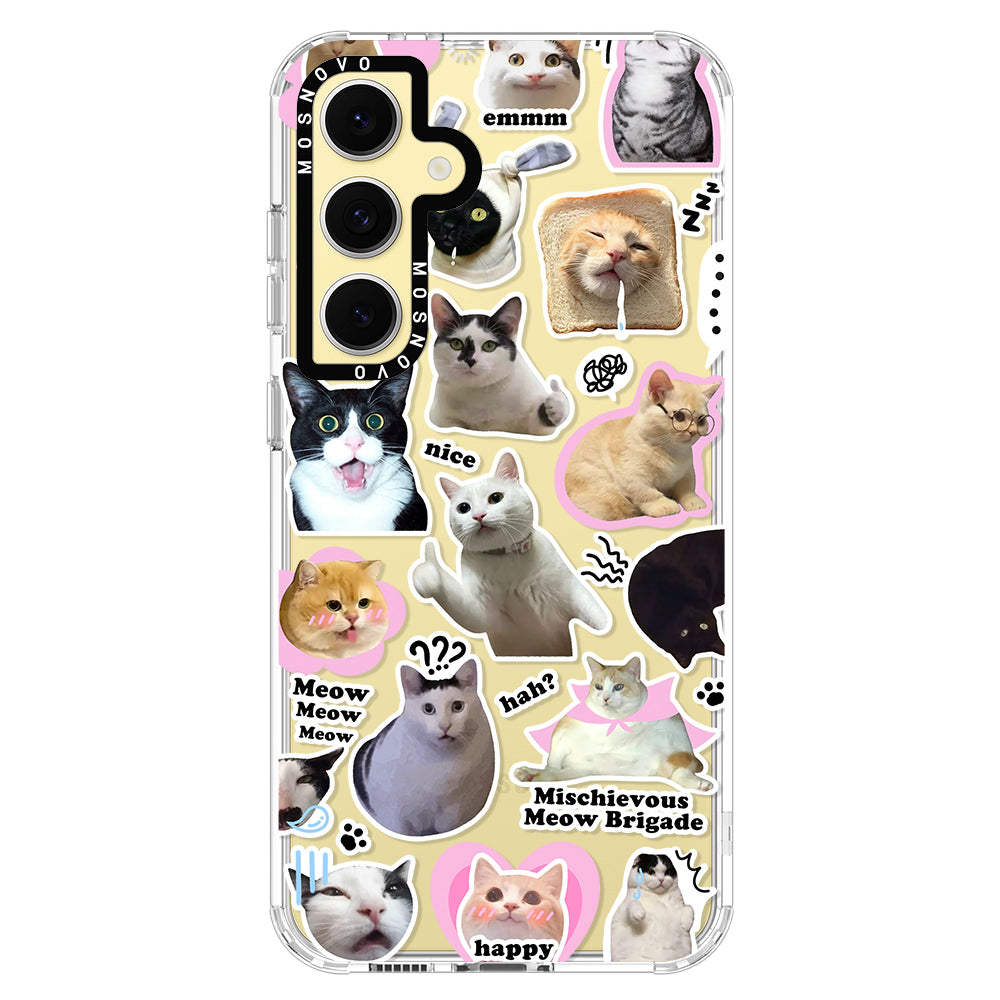 The Cat Brigade Phone Case - Samsung Galaxy S24 FE Case