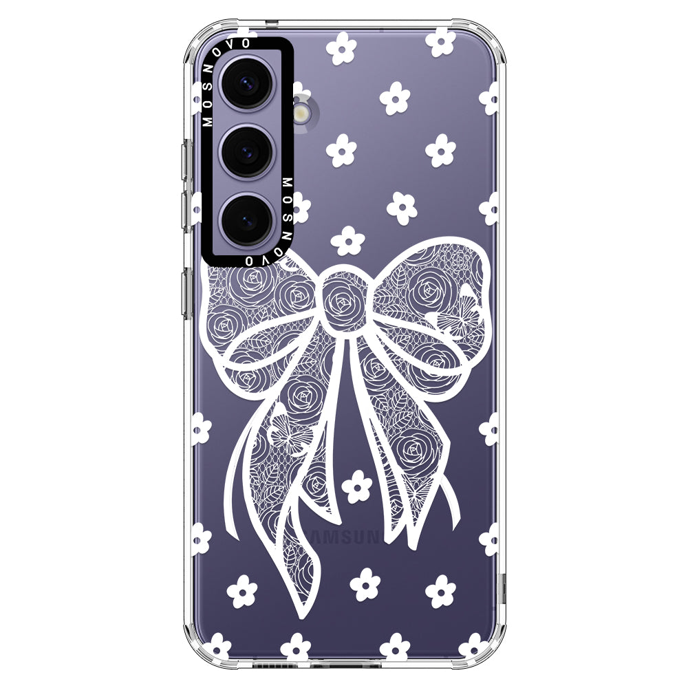 Lacey Bow Phone Case - Samsung Galaxy S24 Case